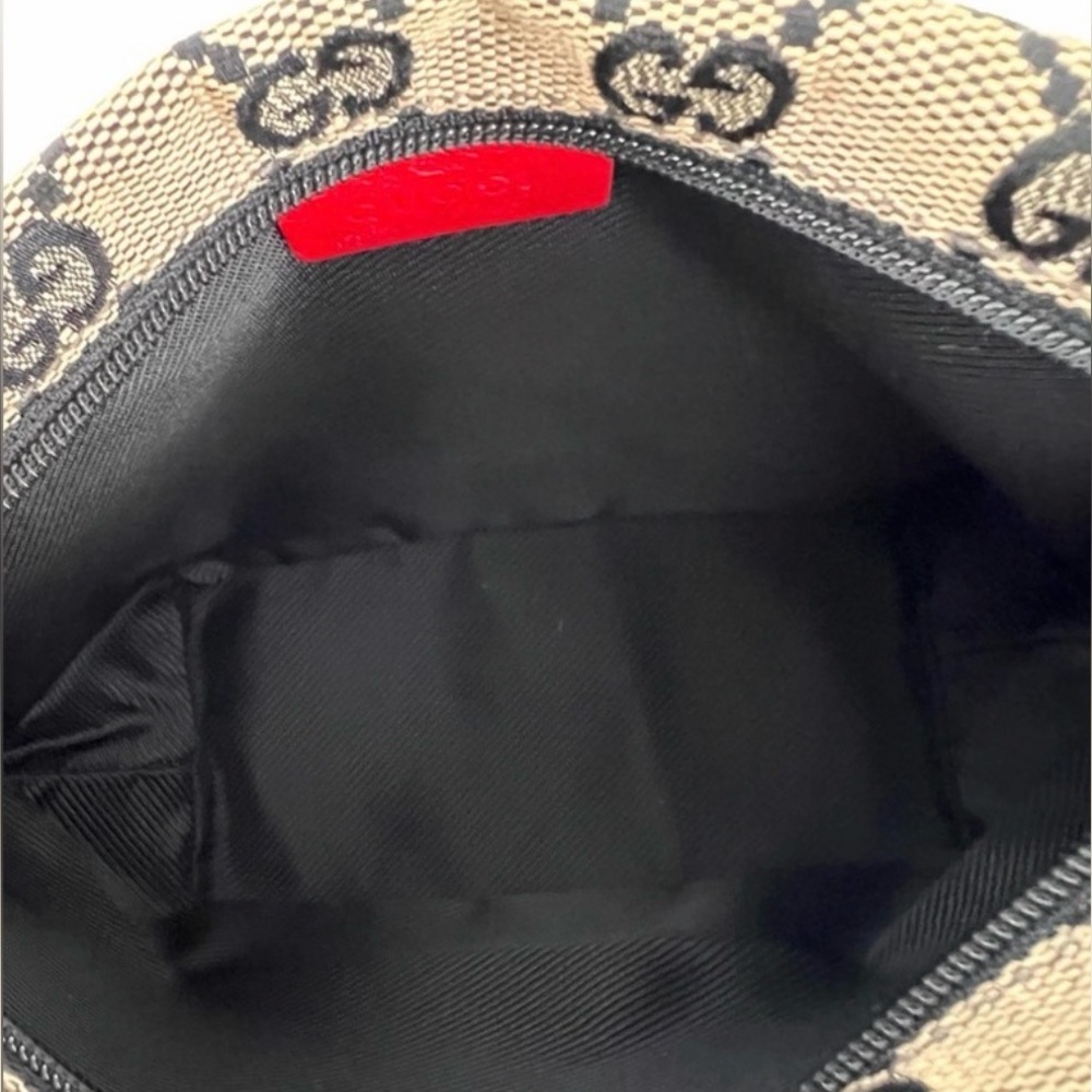Vintage Gucci GG Canvas Pochette Mini Bag Vanity - Picture 9 of 14